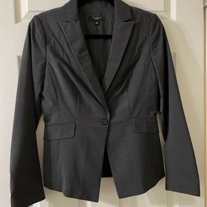 Ann Taylor Gray suit jacket